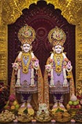 Parabrahma Bhagwan Shri Swaminarayan and Aksharbrahma Shri Gunatitanand Swami